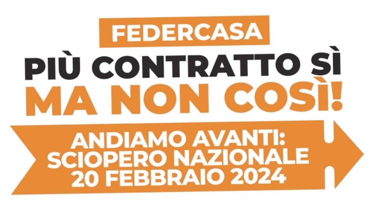 Contratti: sindacati, 20 febbraio sciopero nazionale Federcasa | Cisl Fp | Funzione Pubblica
